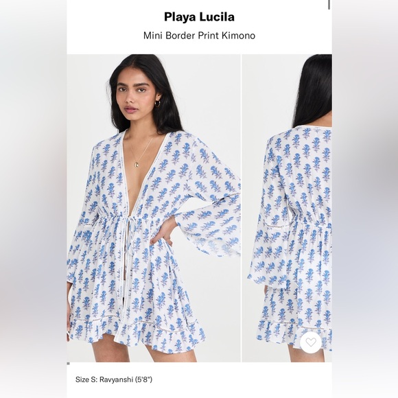 Playa Lucila kimono size small NWT - Picture 1 of 5